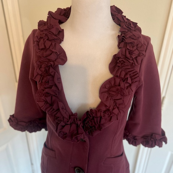 Nick & Mo for Nordstrom 3/4 sleeve Blazer - size S - Picture 4 of 7